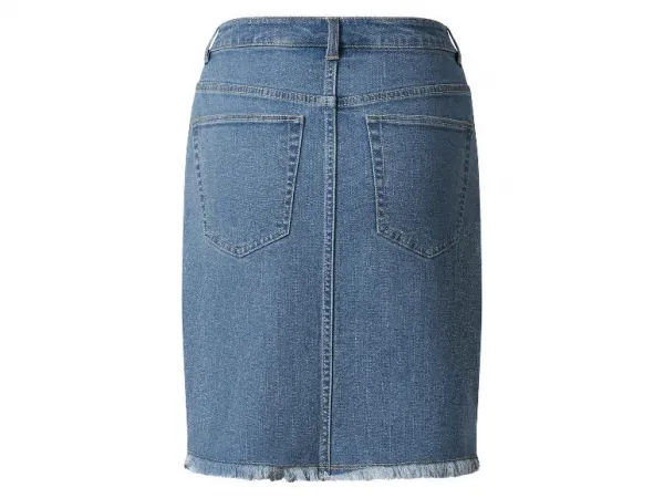 esmara® Dámska rifľová sukňa (modrá, 36)
