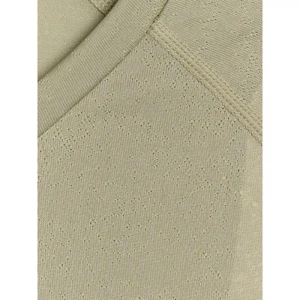 Pánske bežecké tričko s dlhým rukávom 4F LONGSLEEVE FNK M413-WAW25TFLOM413-44S-OLIVE