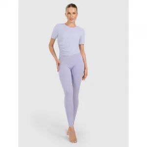 Dámske tréningové tričko s krátkym rukávom 4F TSHIRT FNK F1524-WAW25TFTSF1524-34S-LIGHT BLUE