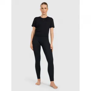 Dámske tréningové tričko s krátkym rukávom 4F TSHIRT FNK F1524-WAW25TFTSF1524-20S-DEEP BLACK