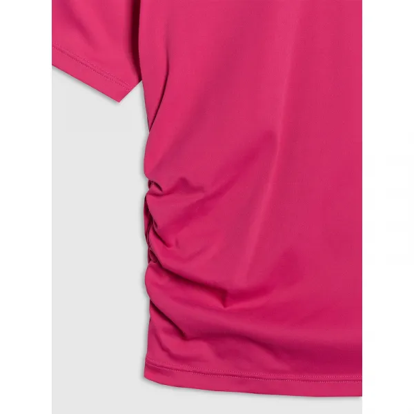 Dámske tréningové tričko s krátkym rukávom 4F TSHIRT FNK F1524-WAW25TFTSF1524-54S-PINK