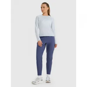 Dámske bežecké tričko s dlhým rukávom 4F LONGSLEEVE FNK F415-WAW25TFLOF415-34S-LIGHT BLUE