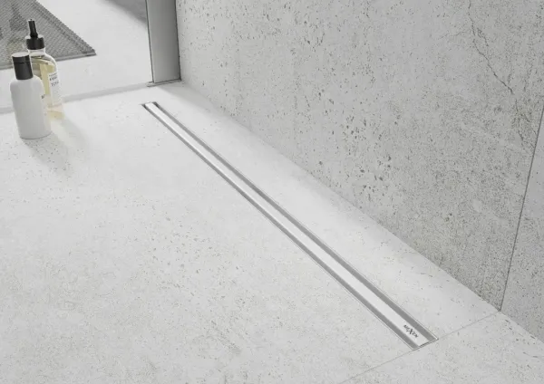 MEXEN - Flat 360 Slim odtokový žľab otočný 120 cm biela 1241120