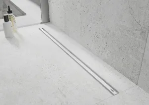 MEXEN - Flat 360 Slim odtokový žľab otočný 120 cm biela 1241120