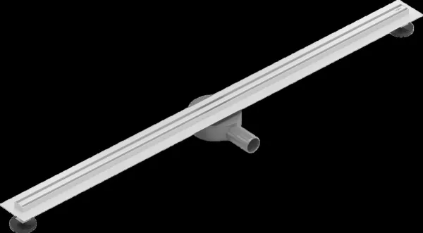 MEXEN - Flat 360 Slim odtokový žľab otočný 120 cm biela 1241120