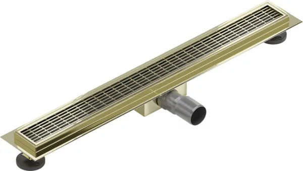 MEXEN/S - Flat M33 odtokový žľab 60, zlatý 1533060-15