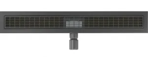 MEXEN/S - Flat M33 odtokový žľab 70, čierny 1733070-15