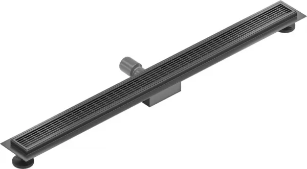 MEXEN/S - Flat M33 odtokový žľab 80, čierny 1733080-15