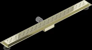 MEXEN/S - Flat M12 odtokový žľab 90 cm zlatý 1521090-15