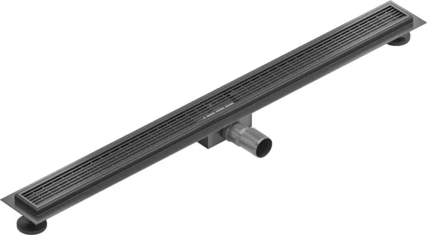 MEXEN/S - Flat M33 odtokový žľab 100, čierny 1733100-15