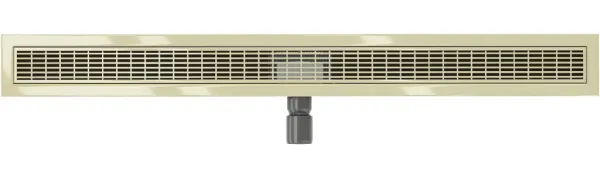 MEXEN/S - Flat M33 odtokový žľab 100, zlatý 1533100-15