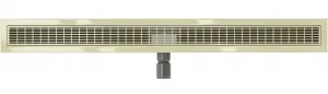 MEXEN/S - Flat M33 odtokový žľab 100, zlatý 1533100-15