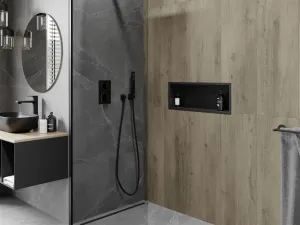 MEXEN - X-Wall-R modul pre vstavanie do steny 60 x 20, čierna 1970602010