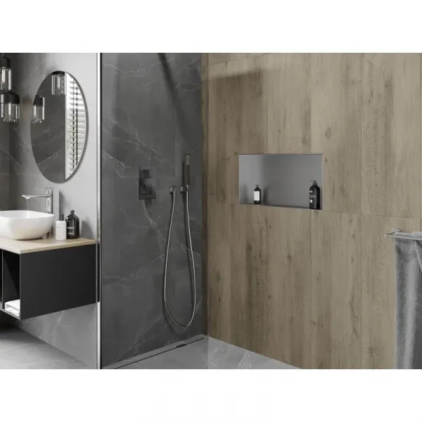 MEXEN - X-Wall-NR modul pre vstavanie do steny 60x30, nerez 1911603010