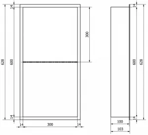 Mexen X-Wall 1920603010S