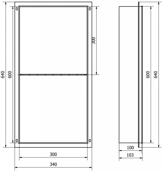 Mexen X-Wall 1911603010S