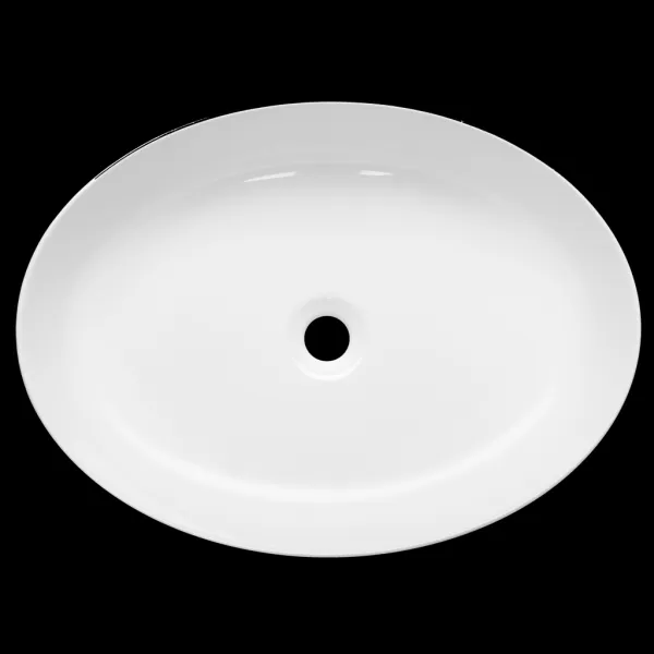 INVENA - Umývadlo na dosku ASTRI TREND 55 cm, oval CE-30-001-W