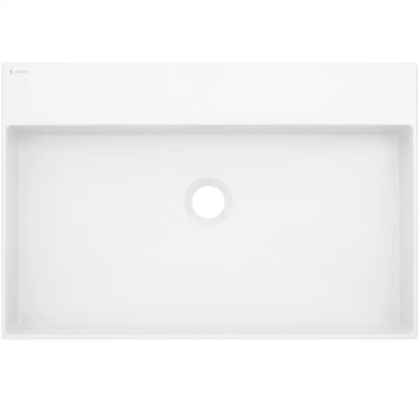 DEANTE - Correo alabaster - Granitové umývadlo, na dosku - 60x40 cm CQR_AU6S