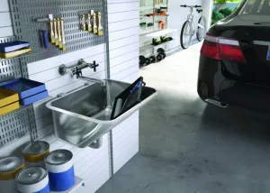DEANTE DEANTE - Technický drez, 1-bowl - vstavaný alebo nástenný ZYK_010A