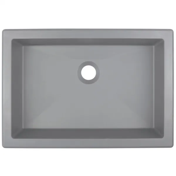 DEANTE - Correo metallic grey Granit umývadlo - 500x400 mm CQR_SU5U