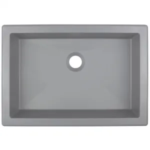 DEANTE - Correo metallic grey Granit umývadlo - 500x400 mm CQR_SU5U