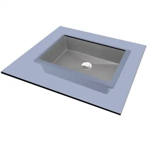DEANTE - Correo metallic grey Granit umývadlo - 500x400 mm CQR_SU5U