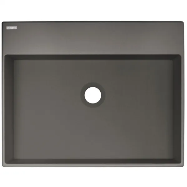 DEANTE - Correo anthracite metallic Granit umývadlo na dosku - 500x400 mm CQR_TU5S