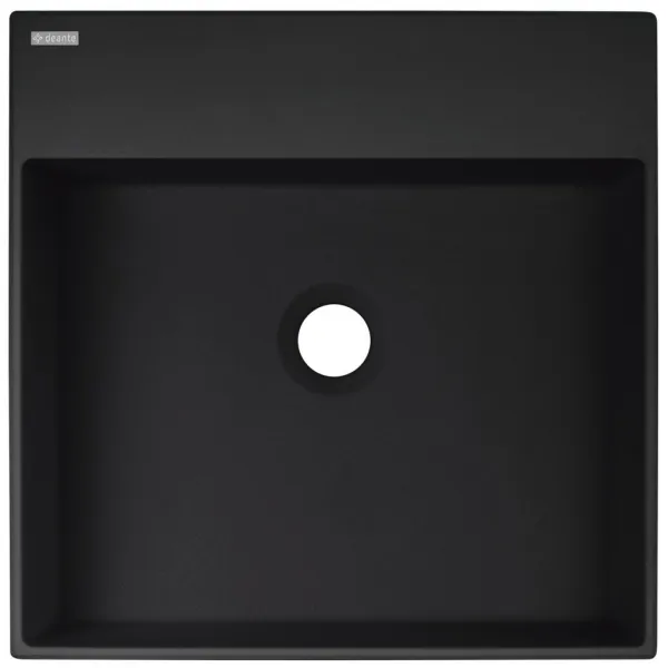 DEANTE - Correo nero Granit umývadlo na dosku - 400x400 mm CQR_NU4S