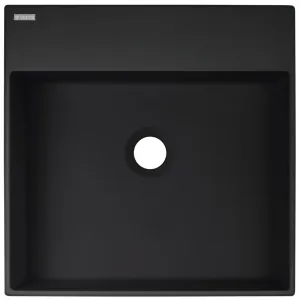DEANTE - Correo nero Granit umývadlo na dosku - 400x400 mm CQR_NU4S