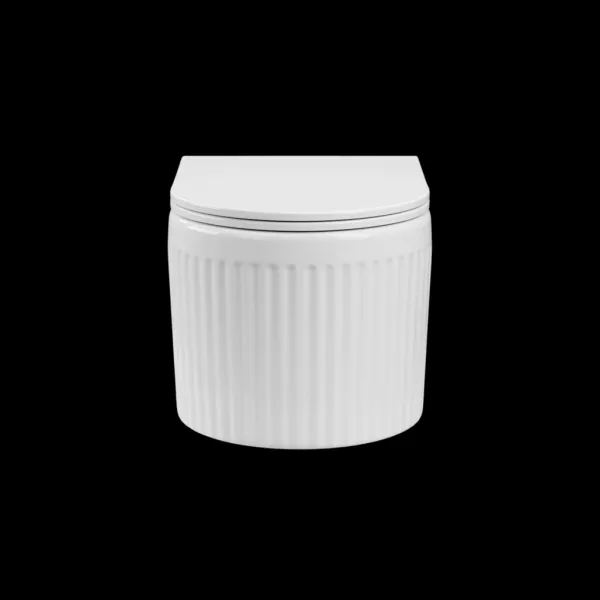 INVENA - Závesná WC misa, GLAMOUR /VÍROVÉ SPLACH/, vrátane soft/close sedátka CE-92-001-L