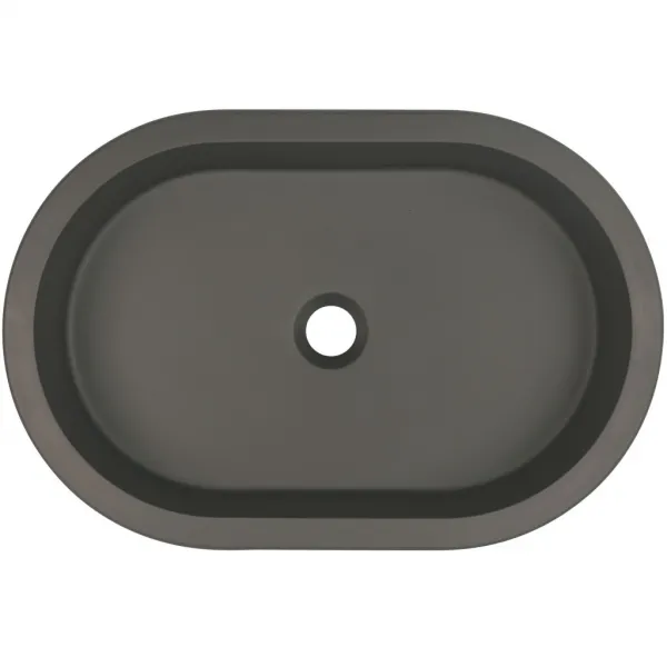 DEANTE - Silia - Granitové umývadlo grafit oval CQS_TU6U