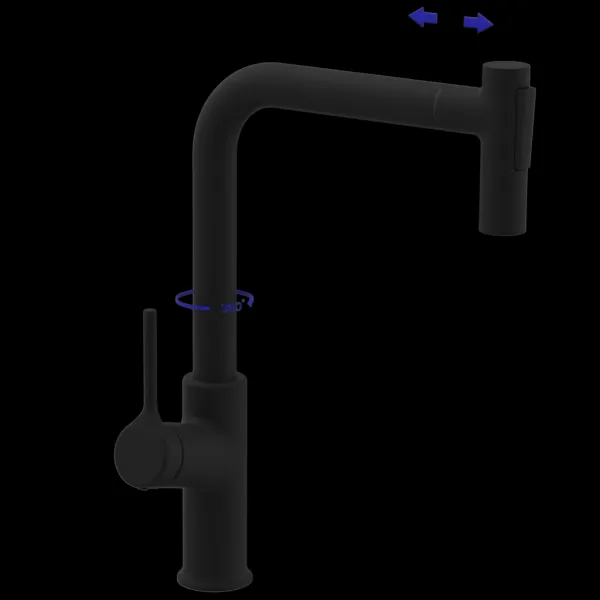 INVENA INVENA - FARSALA Drezová batéria čierna BZ-40-L04-S