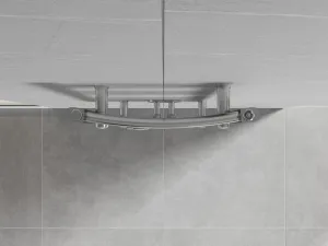 MEXEN - Ares vykurovací rebrík/radiátor 500 x 400 mm, 141 W, chróm W102-0500-400-00-01