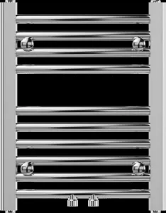 MEXEN - Ares vykurovací rebrík/radiátor 500 x 400 mm, 141 W, chróm W102-0500-400-00-01