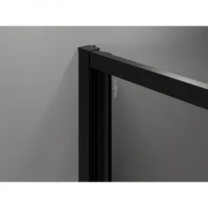 MEXEN - Exo skladacie sprchové dvere 80, transparent, čierna 816-080-000-70-00