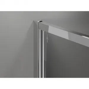 MEXEN/S - Exo sprchový kút dvere krídlové 80 x 70, transparent, chróm 814-080-070-01-00