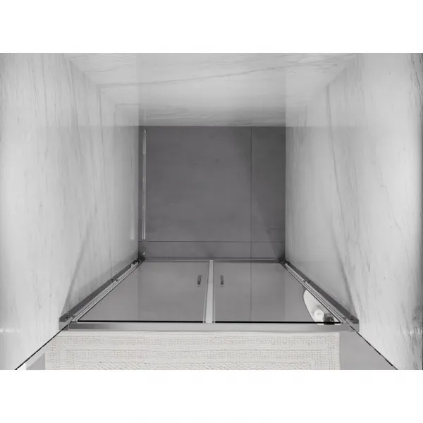 MEXEN - Exo sprchové dvere krídlové 80, transparent, chróm 814-080-000-01-00