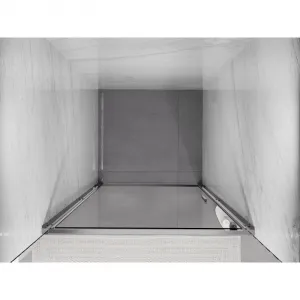 MEXEN - Exo sprchové dvere krídlové 75, transparent, chróm 817-075-000-01-00