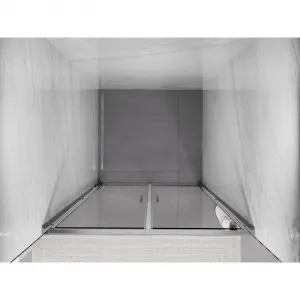 MEXEN - Exo sprchové dvere krídlové 70, transparent, chróm 814-070-000-01-00