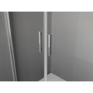 MEXEN - Exo sprchové dvere krídlové 70, transparent, chróm 814-070-000-01-00