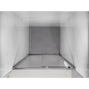 MEXEN - Exo posuvné sprchové dvere 90, transparent, chróm 8151-090-000-01-00
