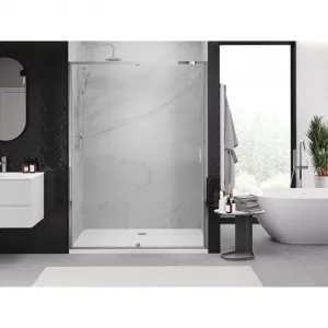 MEXEN - Exo sprchové dvere krídlové 130, transparent, chróm 819-130-000-01-00