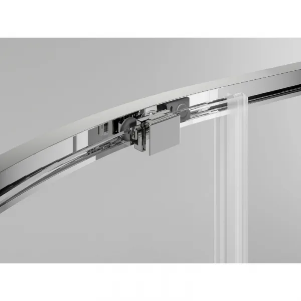 MEXEN/S - Exo štvrťkruhový posuvný sprchovací kút 70 x 70, transparent, chróm 8131-070-070-01-00