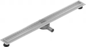 MEXEN/S - Flat 360 ° M33 odtokový žľab otočný 80, nerez 1033080-40