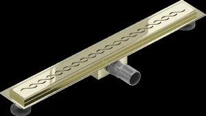 MEXEN/S - Flat M18 odtokový žľab 70 cm zlatý 1523070-15
