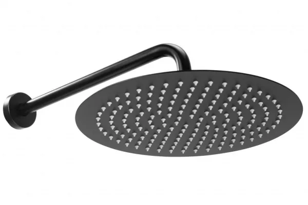 Sprchová súprava podomietková s termostatom LUNGO čierna + BOX