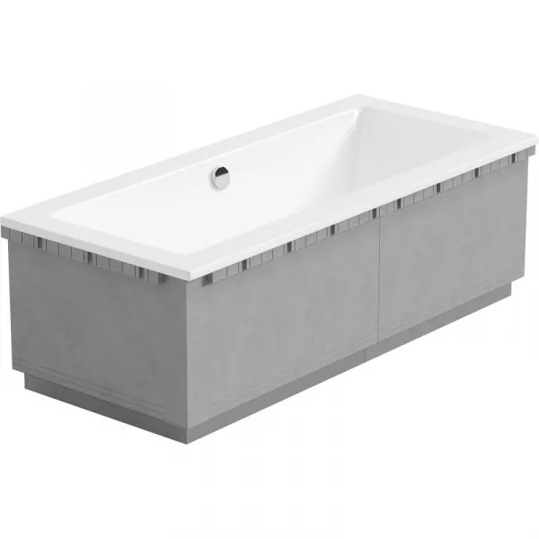 MEXEN - X-ST polystyrénový plášť na obdĺžnikovú vaňu 120-150 x 70-90, biela 55020-01