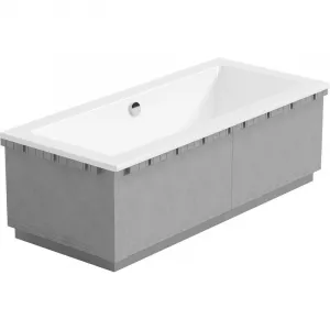 MEXEN - X-ST polystyrénový plášť na obdĺžnikovú vaňu 120-150 x 70-90, biela 55020-01