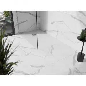 MEXEN - Stone+ sprchová vanička obdĺžniková 130x90, biela 44109013