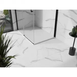 MEXEN - Stone+ sprchová vanička obdĺžniková 130x90, biela 44109013